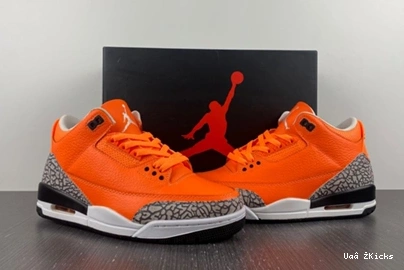 Retro Air "Orange" CT8532-801 394 Affordable Jordan 3 1004